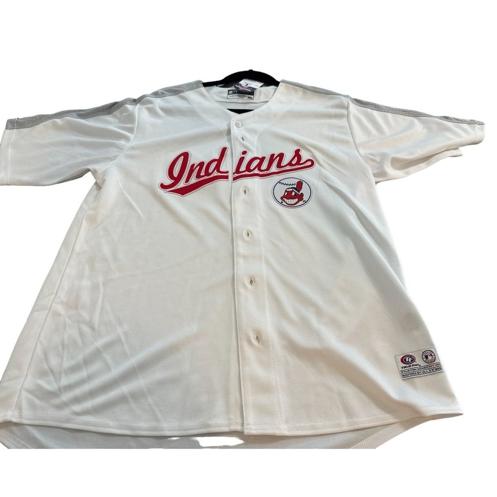 Cleveland Indians Baseball Jersey New MLB Sz L